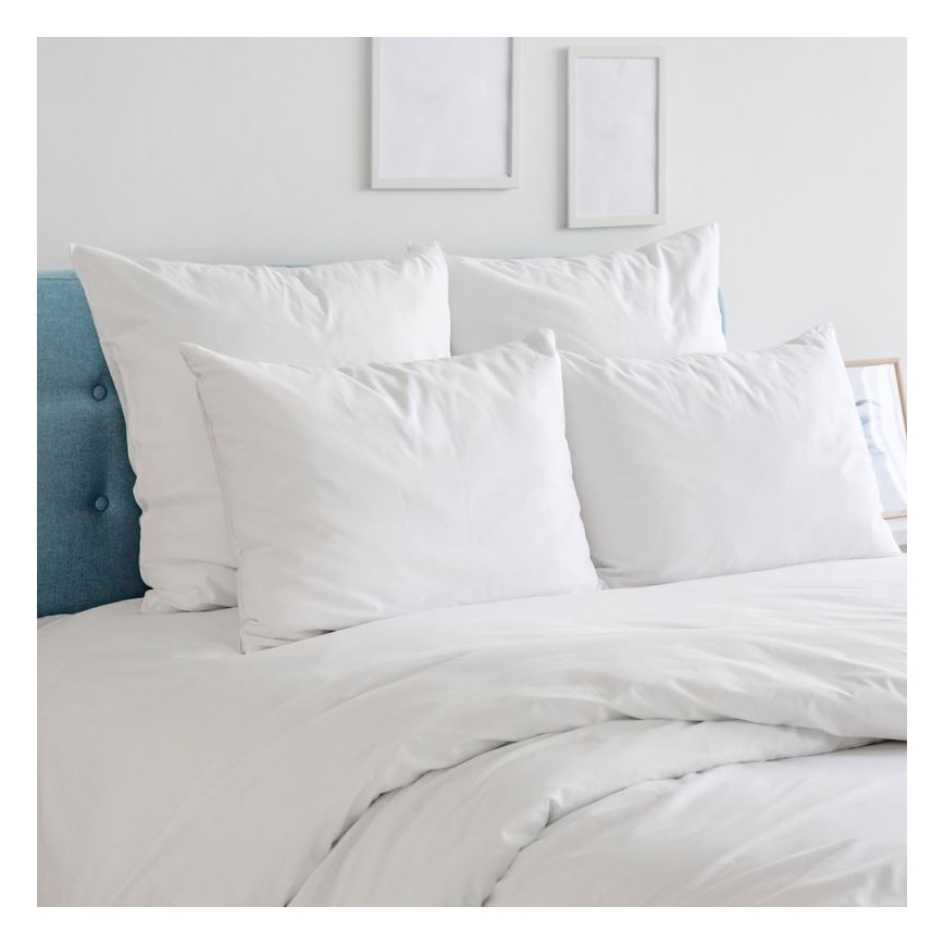 SkinPro Silver - антибактеріальний чохол для ковдри 140x200 см, білий