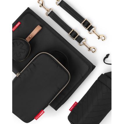 Skip Hop - Рюкзак для пеленання на коляску 6в1 SUITE SET чорний
