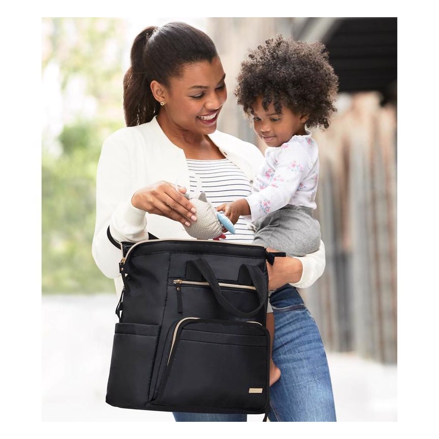 Skip Hop - Рюкзак для пеленания на коляску MAINFRAME черный