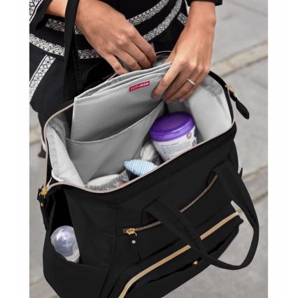 Skip Hop - Рюкзак для пеленання на коляску MAINFRAME чорний