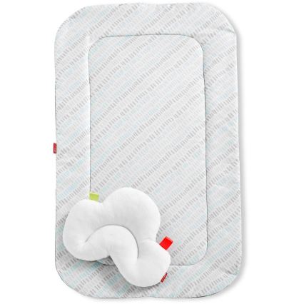 Skip Hop - Детский игровой коврик с деревянной трапецией LINING CLOUD