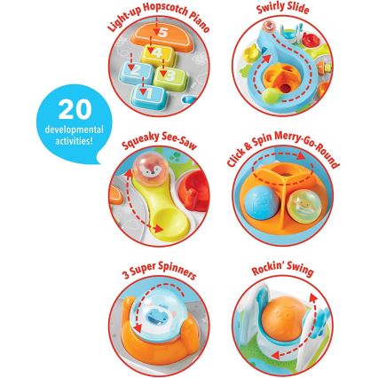 Skip Hop - Детский столик для занятий EXPLORE&MORE 3xAA
