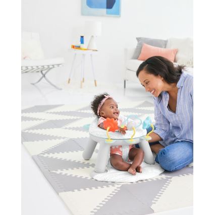 Skip Hop - Дитячий килимок-пазл 72 шт. сірий/бежевий