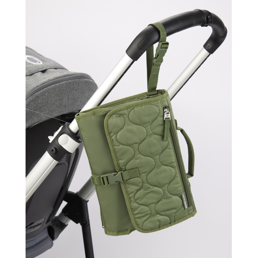 Skip Hop - Дорожный пеленальный коврик и сумка 2 в 1 PRONTO зелёный