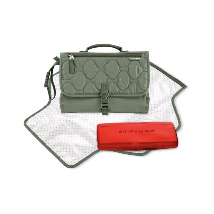 Skip Hop - Дорожный пеленальный коврик и сумка 2 в 1 PRONTO зелёный