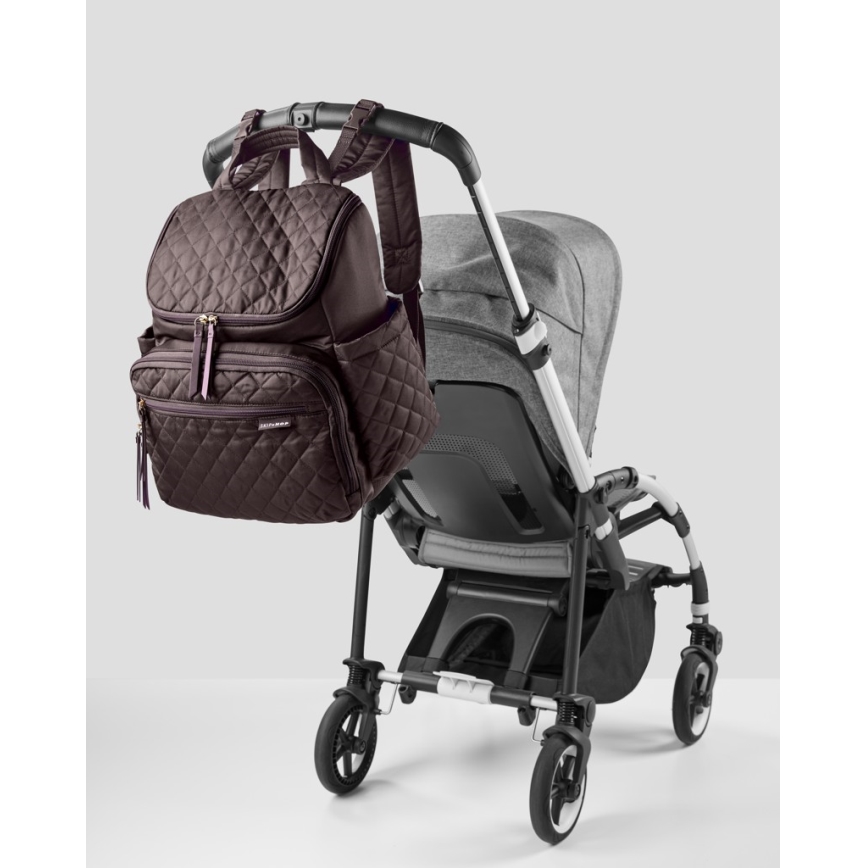 Skip Hop - Рюкзак для пеленання на коляску FORMA Chocolate
