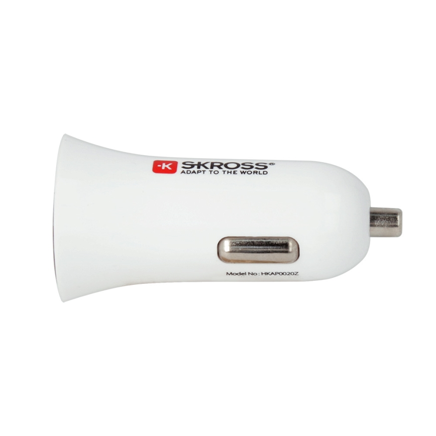 SKROSS - Автомобільний зарядний пристрій 2xUSB/3400mA/12-24V/5V