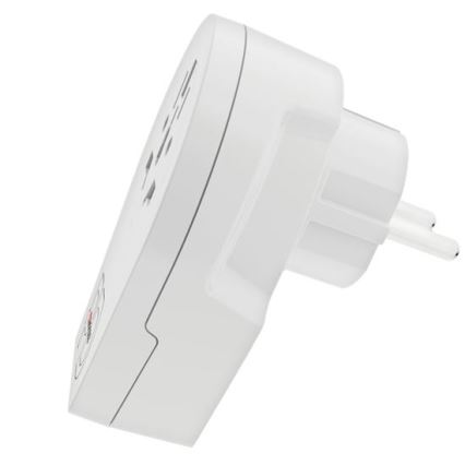 Подорожній адаптер Europe USB C20PD для іноземців у Чехії, USB-C 20W, тип E/F