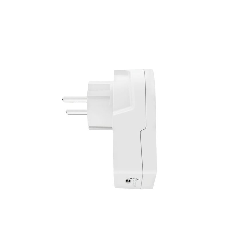Подорожній адаптер Europe USB C20PD для іноземців у Чехії, USB-C 20W, тип E/F
