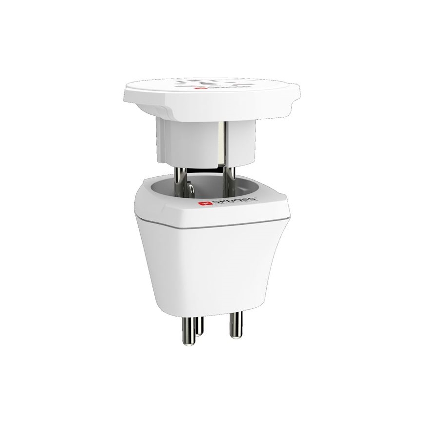 Туристический адаптер для Индии, тип D