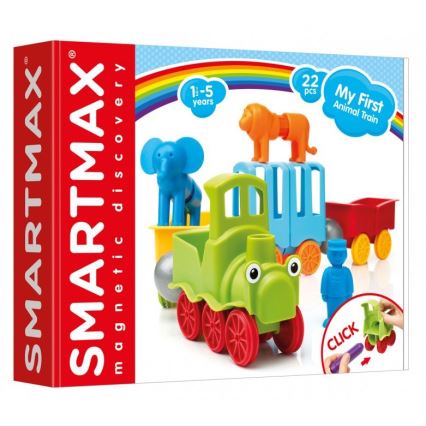 Smartmax - Магнитный конструктор Мой первый поезд 22 шт.