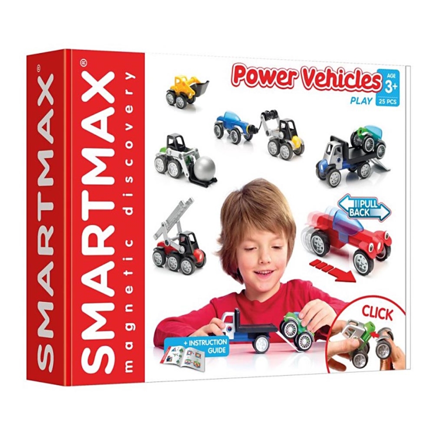 Smartmax - Набор машинок на магнитах 25 шт.