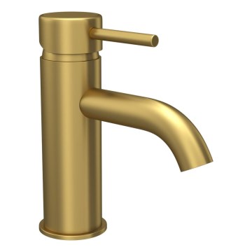 Смеситель для раковины DRAGOR, 15,6 см, шлифованная латунь