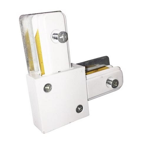 Соединитель светильников для трековых систем CONNECTOR RS WHITE тип L