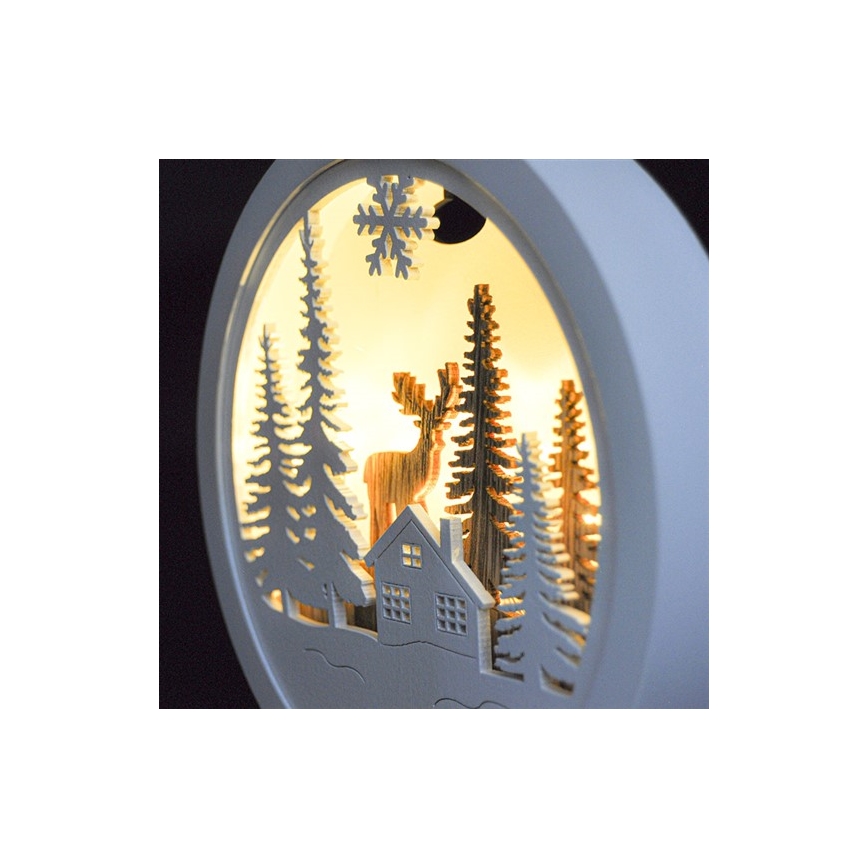 Світлодіодна різдвяна прикраса LED/2xAAA