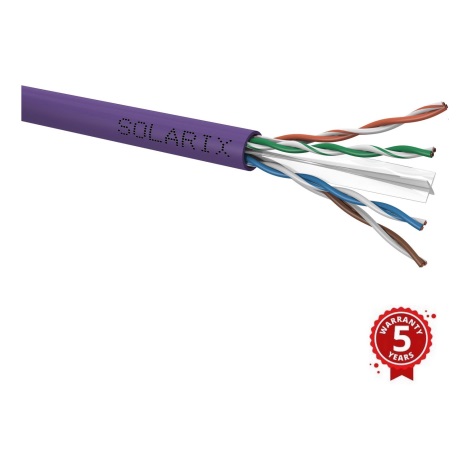Solarix - Інсталяційний кабель CAT6 UTP LSOH Dca-s2,d2,a1 100м