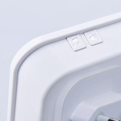 Сигналізація 230V з бездротовим датчиком руху 3xAAA/5V білий