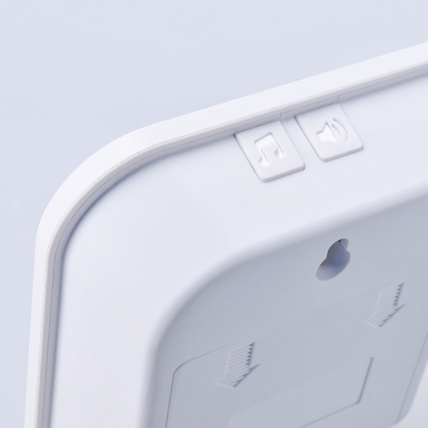 Сигналізація 3xAA з бездротовим датчиком руху 3xAAA/5V білий