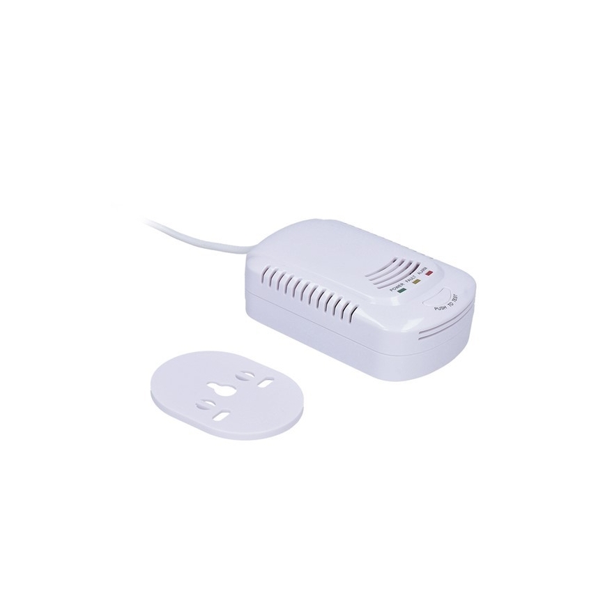 Детектор витоку горючого газу 85 дБ 230V