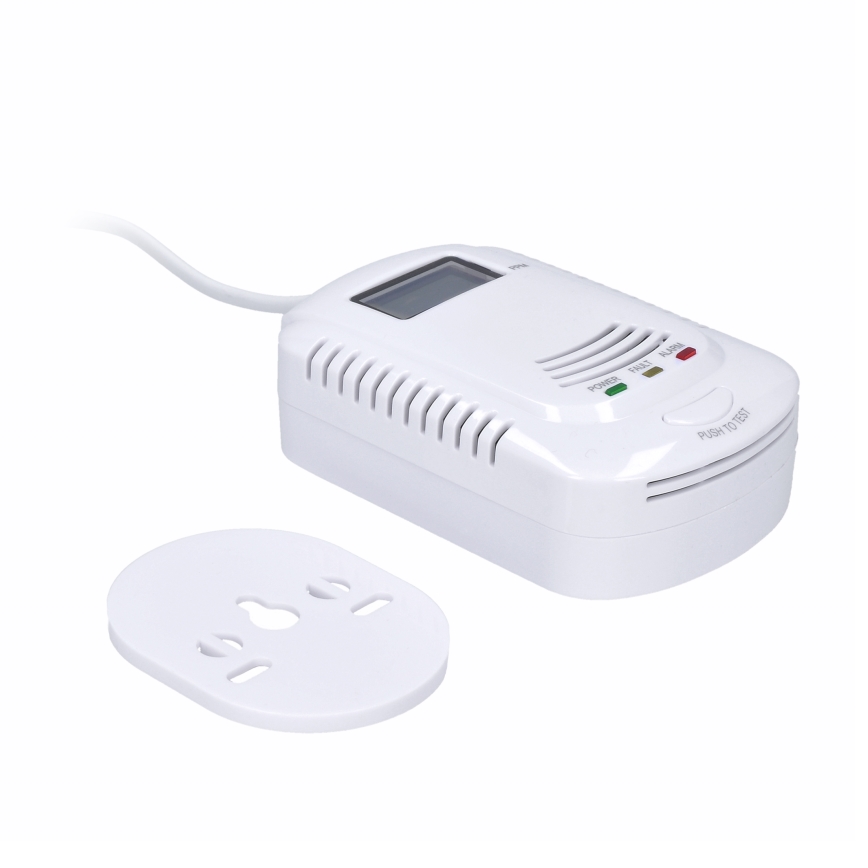 Детектор угарного газа и горючих газов 230V