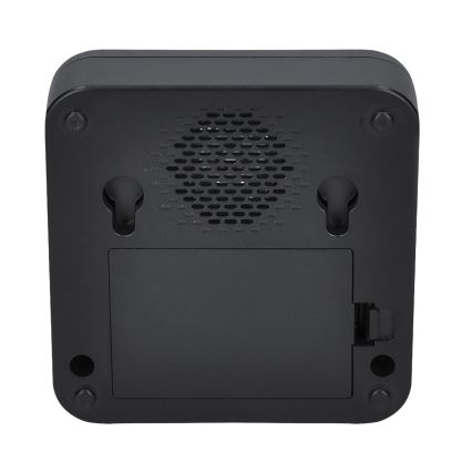 Бездротовий дверний дзвінок на батарейках 3V/3xAAA IP56 чорний