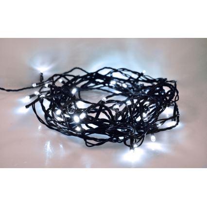 LED зовнішня гірлянда 500 світлодіодів/8 функцій IP44 55 м холодний білий