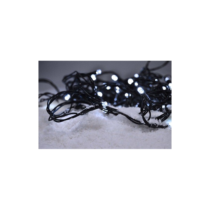 Вулична різдвяна гірлянда 15 m 200xLED/230V білий IP44