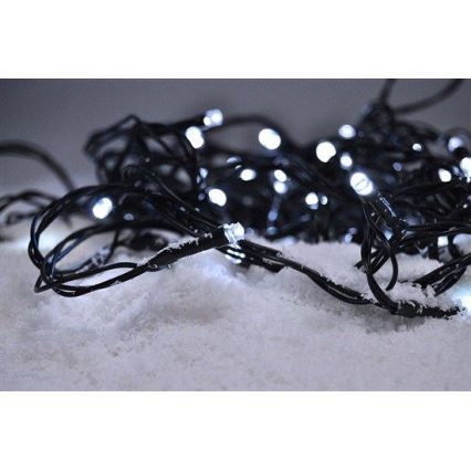 Вулична різдвяна гірлянда 15 m 200xLED/230V білий IP44