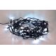 Вулична різдвяна LED гірлянда 400xLED/8 режимів 25м IP44 холодний білий