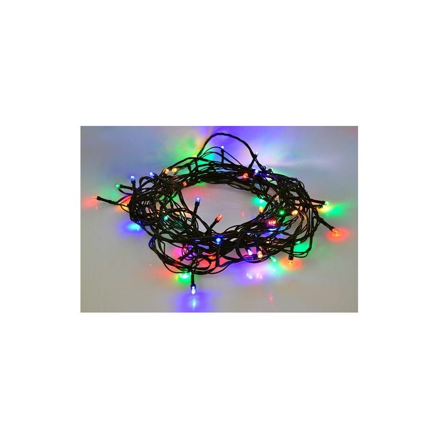 LED уличная гирлянда 100 светодиодов/8 режимов IP44 13 м многоцветная