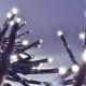 Різдвяна LED гірлянда 576xLED/8 функцій 8м IP44 холодний білий + ДК