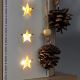 Светодиодное рождественское украшение 10xLED/2xAA елка