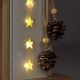 Різдвяна LED декорація 10xLED/2xAA зірка