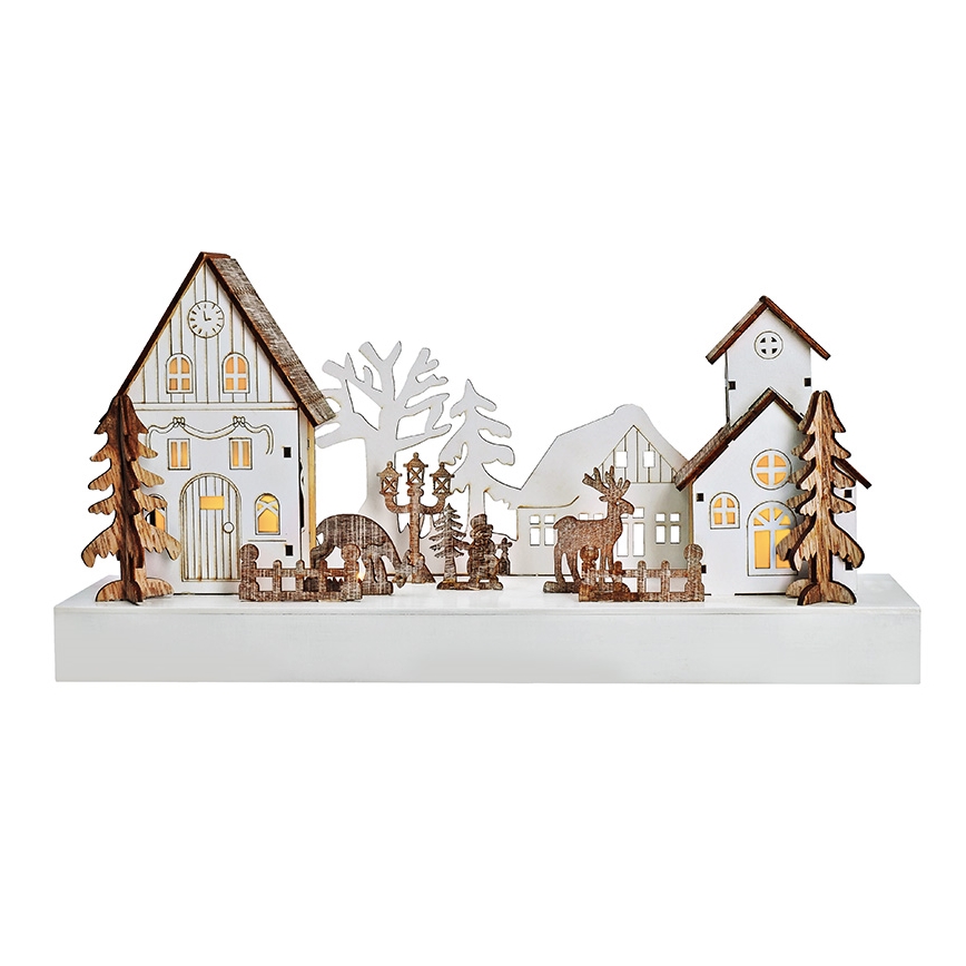 Різдвяна LED декорація LED/2xAA теплий білий