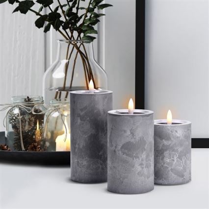 Набір 3x LED-свічок LED/2xAA, тепле біле світло