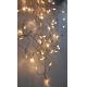 Светодиодная уличная рождественская гирлянда-занавес 120xLED/8 режимов 9 м IP44 теплый белый