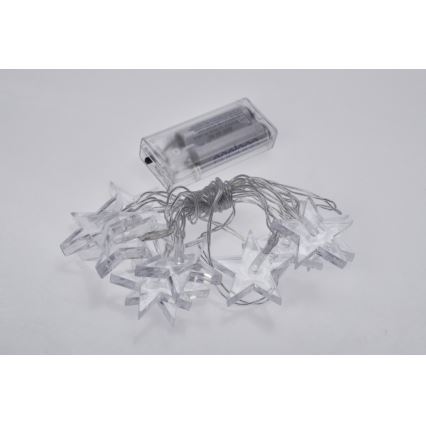 Светодиодная рождественская гирлянда 10xLED/2xAA 2,5 м синий