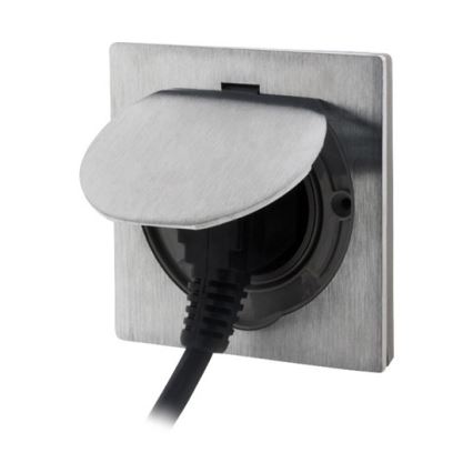 Уличная встроенная напольная розетка IP55