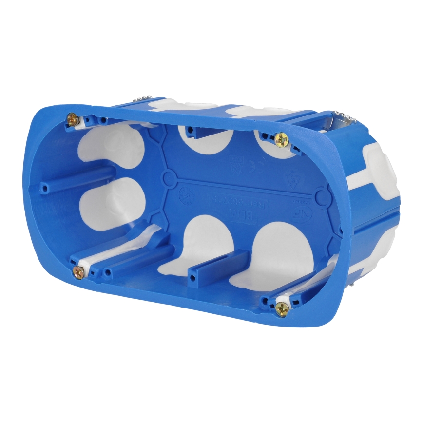 Вулична вбудовувана підлогова подвійна розетка IP55 квадратна