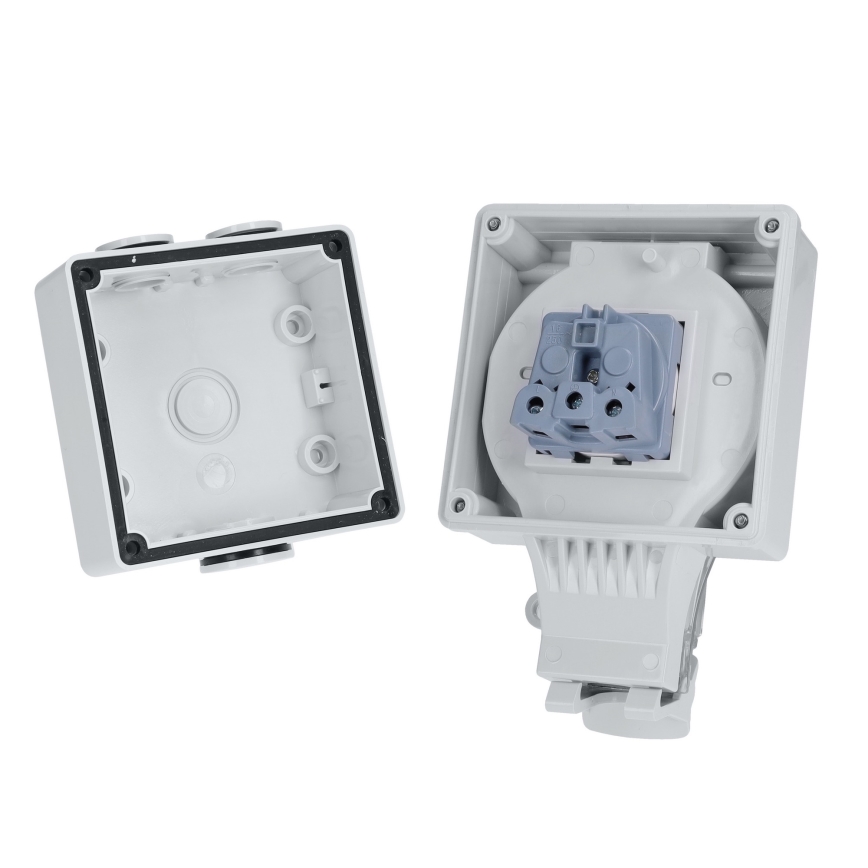 Розетка для вологих приміщень 230V/16A IP66