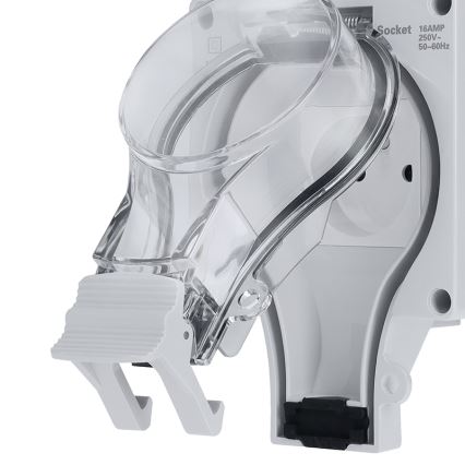 Розетка для вологих приміщень з вимикачем 230V/16A IP66