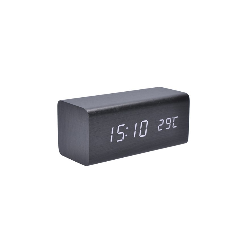 Часы с будильником LED/5V/3xAAA 3000mA