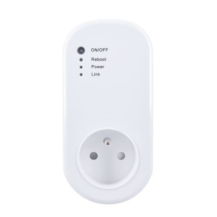 Розумна розетка з лічильником електроенергії 230V Wi-Fi Tuya