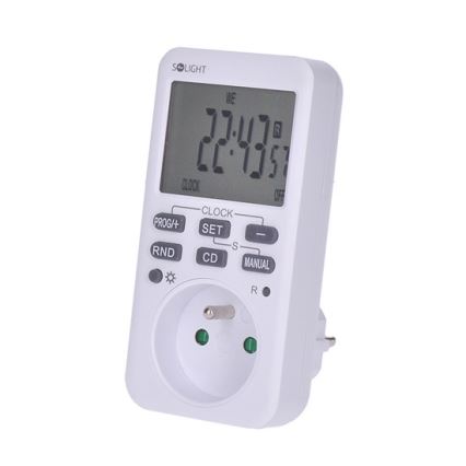 Цифровий тижневий таймер 16A/230V