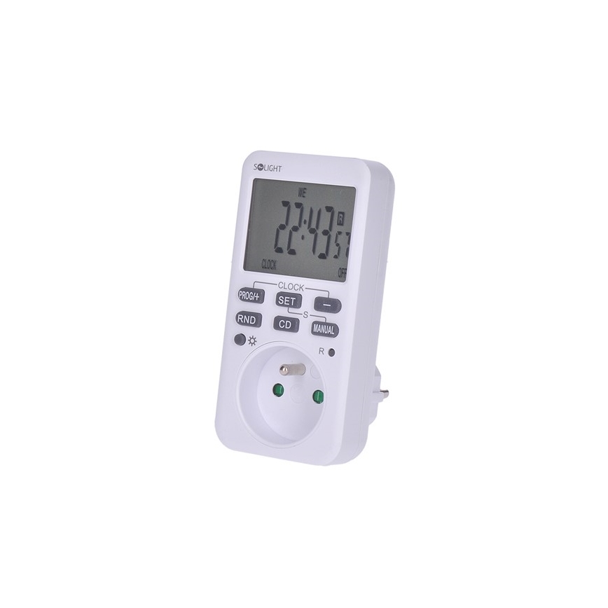 Цифровий тижневий таймер 16A/230V