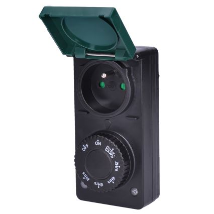 Таймер з датчиком освітленості 3600W/230V IP44