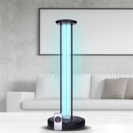 Дезінфікуюча бактерицидна лампа UVC/100W/230V + пульт дистанційного керування 1x CR2025