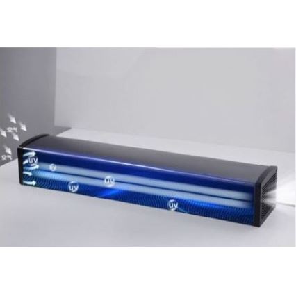 Непрямий бактерицидний УФ-опромінювач 2G11/36W/230V/2x AAA + пульт дистанційного керування