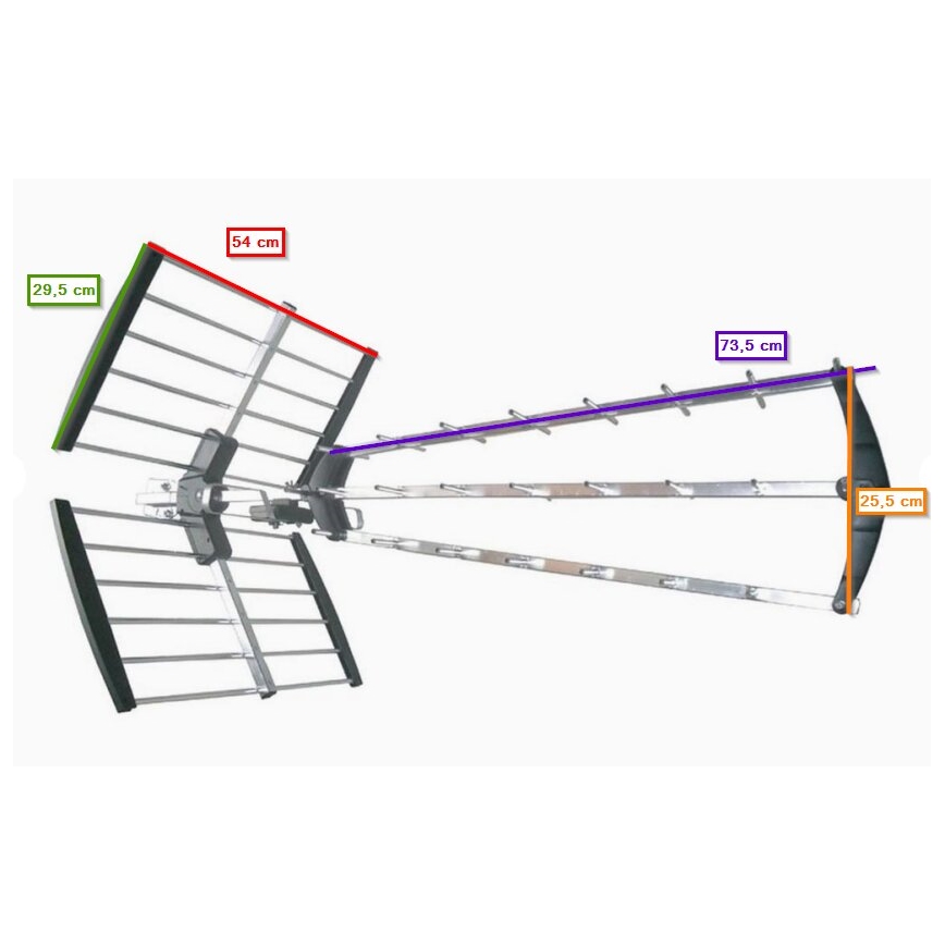 Вулична антена DVB-T/DVB-T2