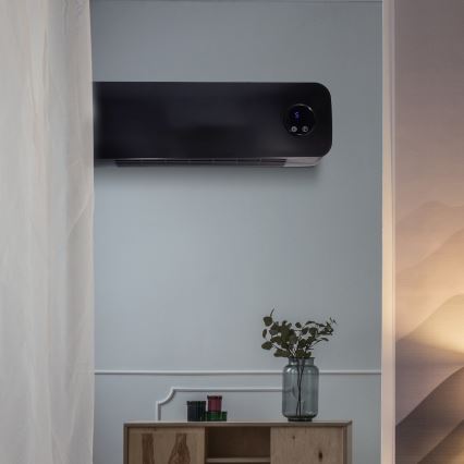 Керамічний обігрівач для ванної кімнати 1000/2000 Вт, 230 В, IP22 + пульт дистанційного керування